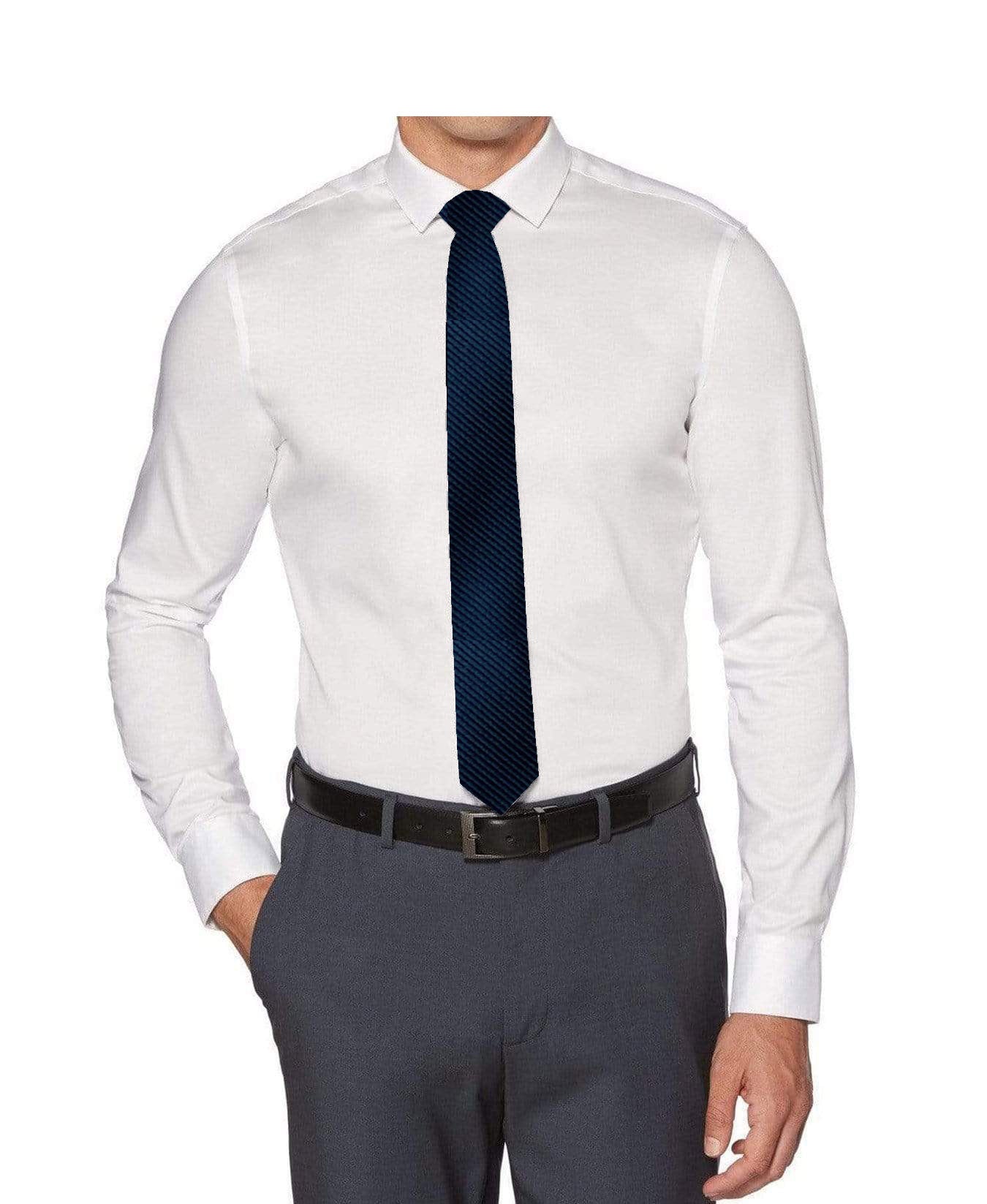 Perry Ellis Boys Dress Shirts w Indigo Tie Solid Shirts w Colored Tie