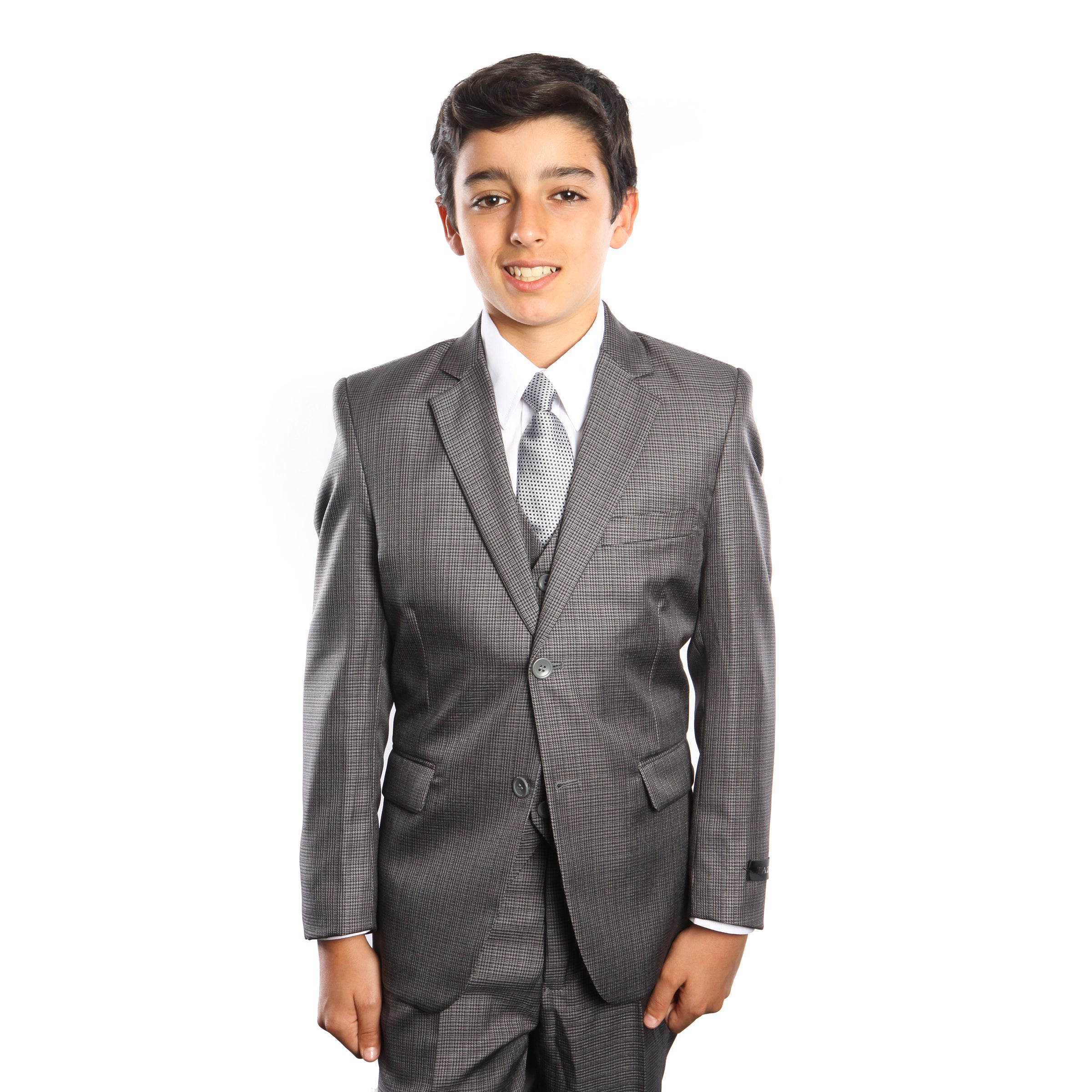Grey Suit For Boys Formal Suits For All Ocassions B362-01