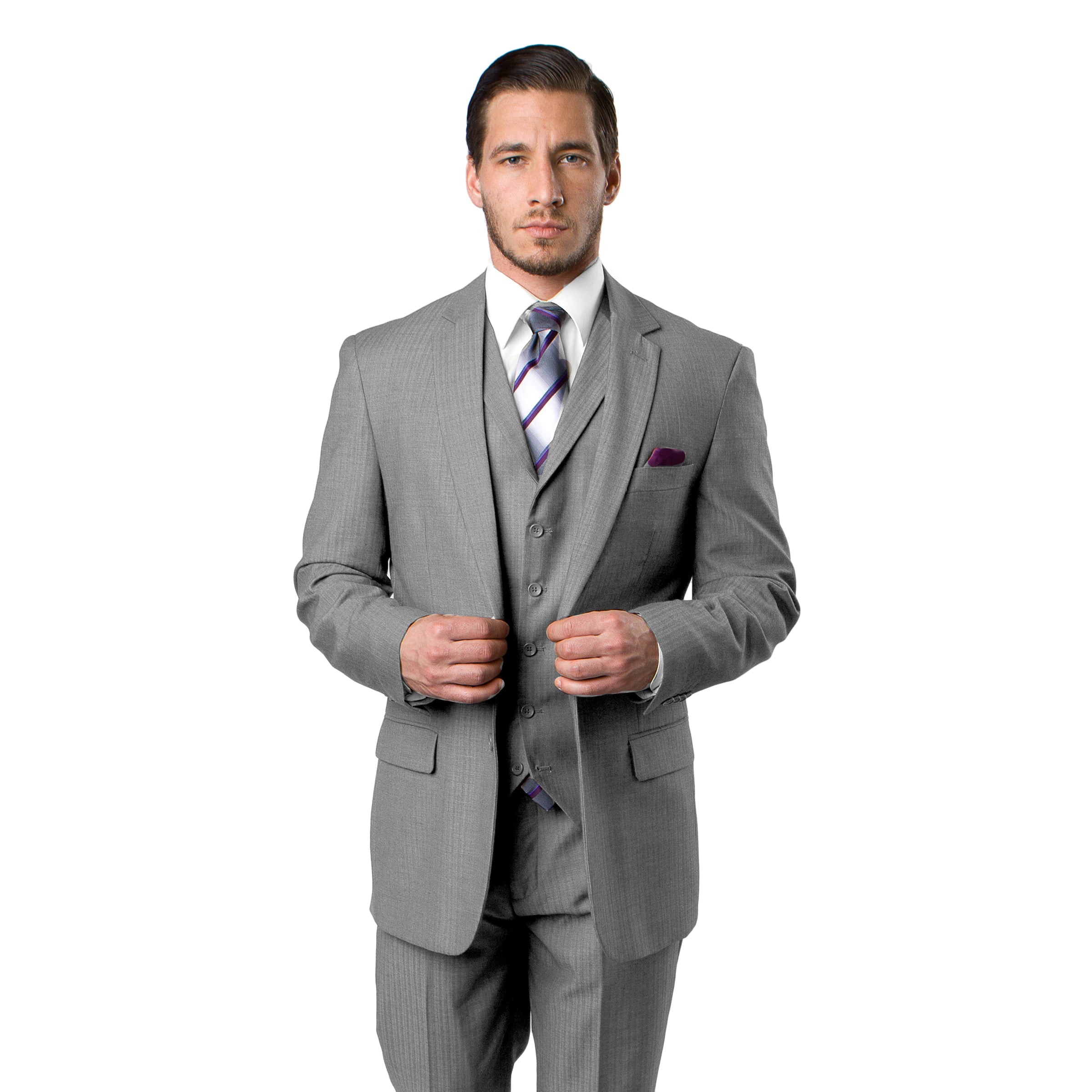 Grey Suit For Men Formal Suits For All Ocassions M230-03 Phirst Impression Menswear Grey Suit For Men Formal Suits For All Ocassions M230-03 Phirst Impression Menswear