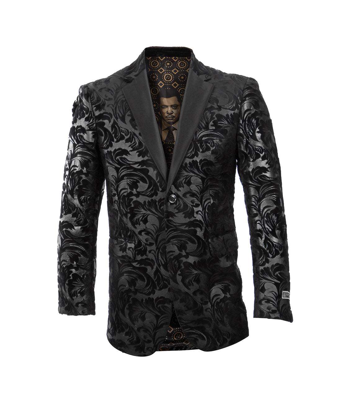 Black Empire Show Blazers Formal Dinner Suit Jackets For Men ME229-01