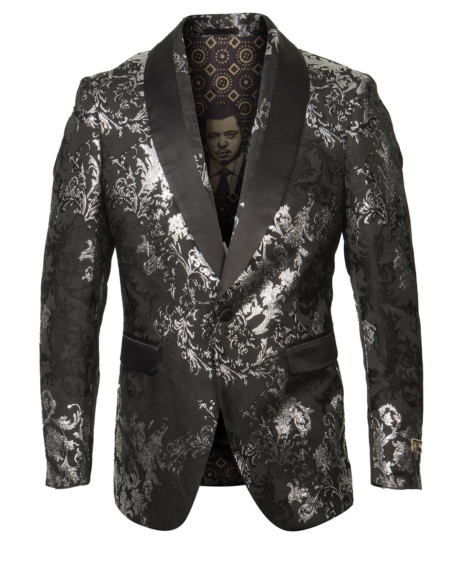 Empire Shawl Collar Hybrid/Slim Fit Blazer Jacket ME279H