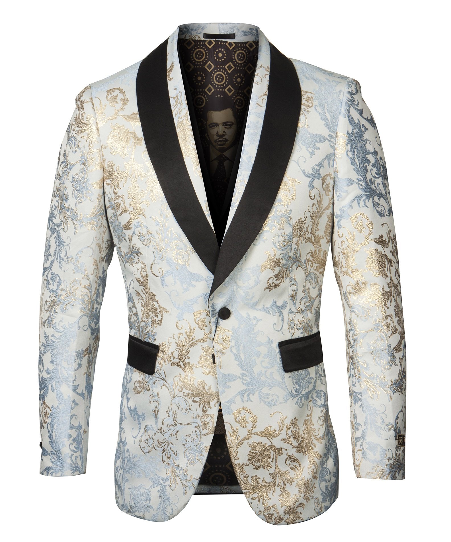 Empire Shawl Collar Hybrid/Slim Fit Blazer Jacket ME279H