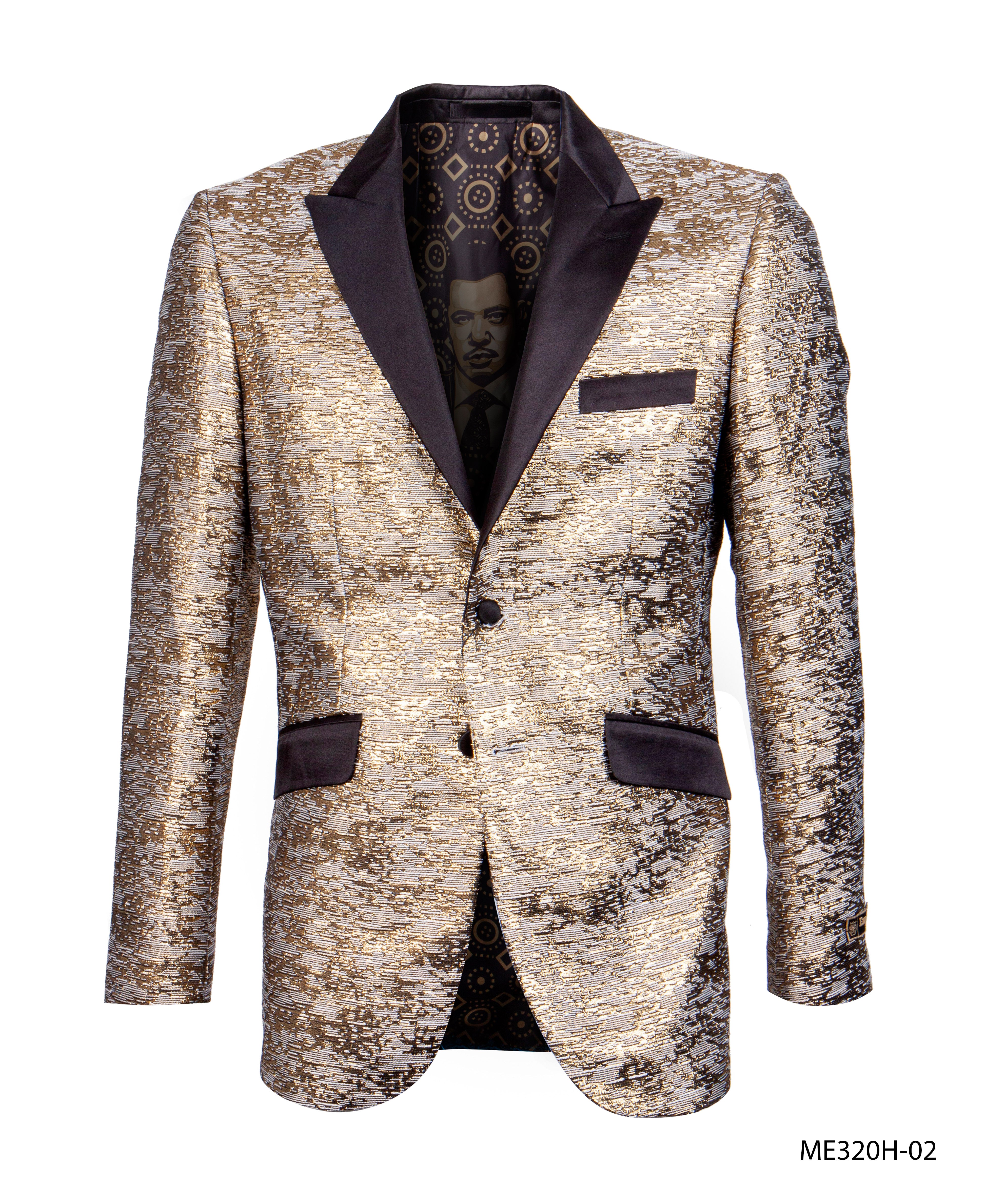 Copper/Black Empire Show Blazers Formal Dinner Suit Jackets For Men ME320H-02