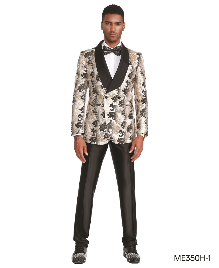 Cream Empire Show Blazers Formal Dinner Suit Jackets For Men ME350H-01
