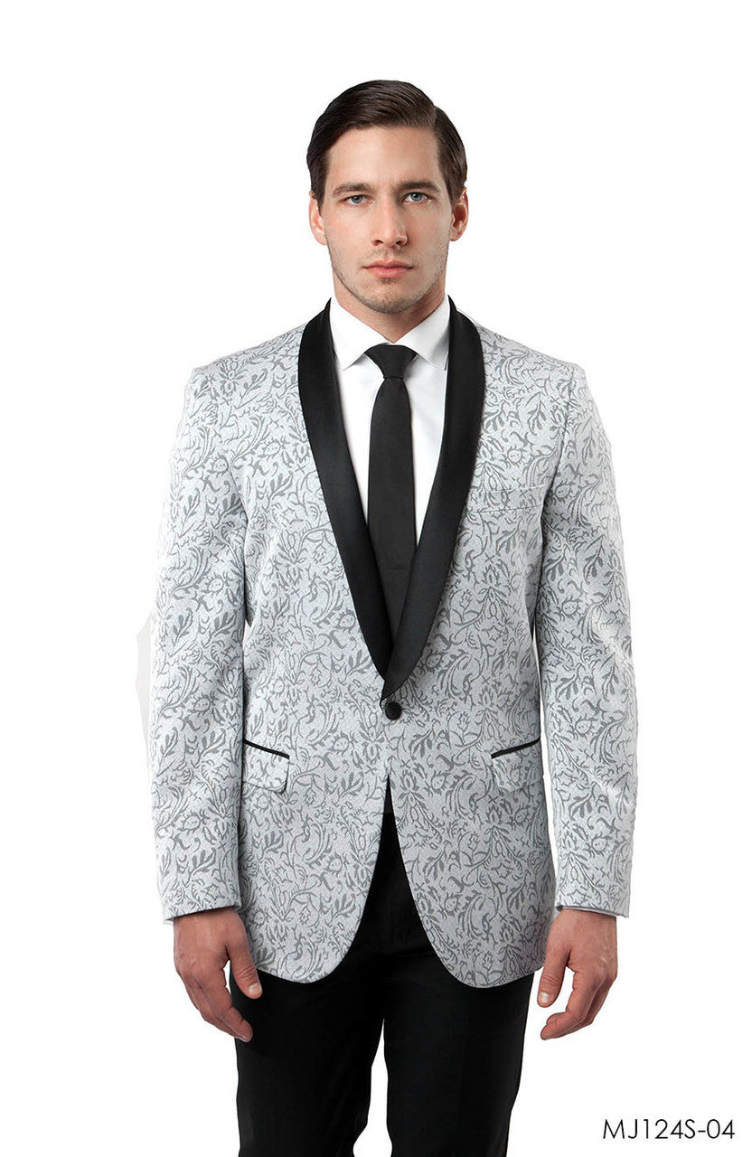Silver Jackets For Men Jacket Suits For All Ocassions MJ124S-04