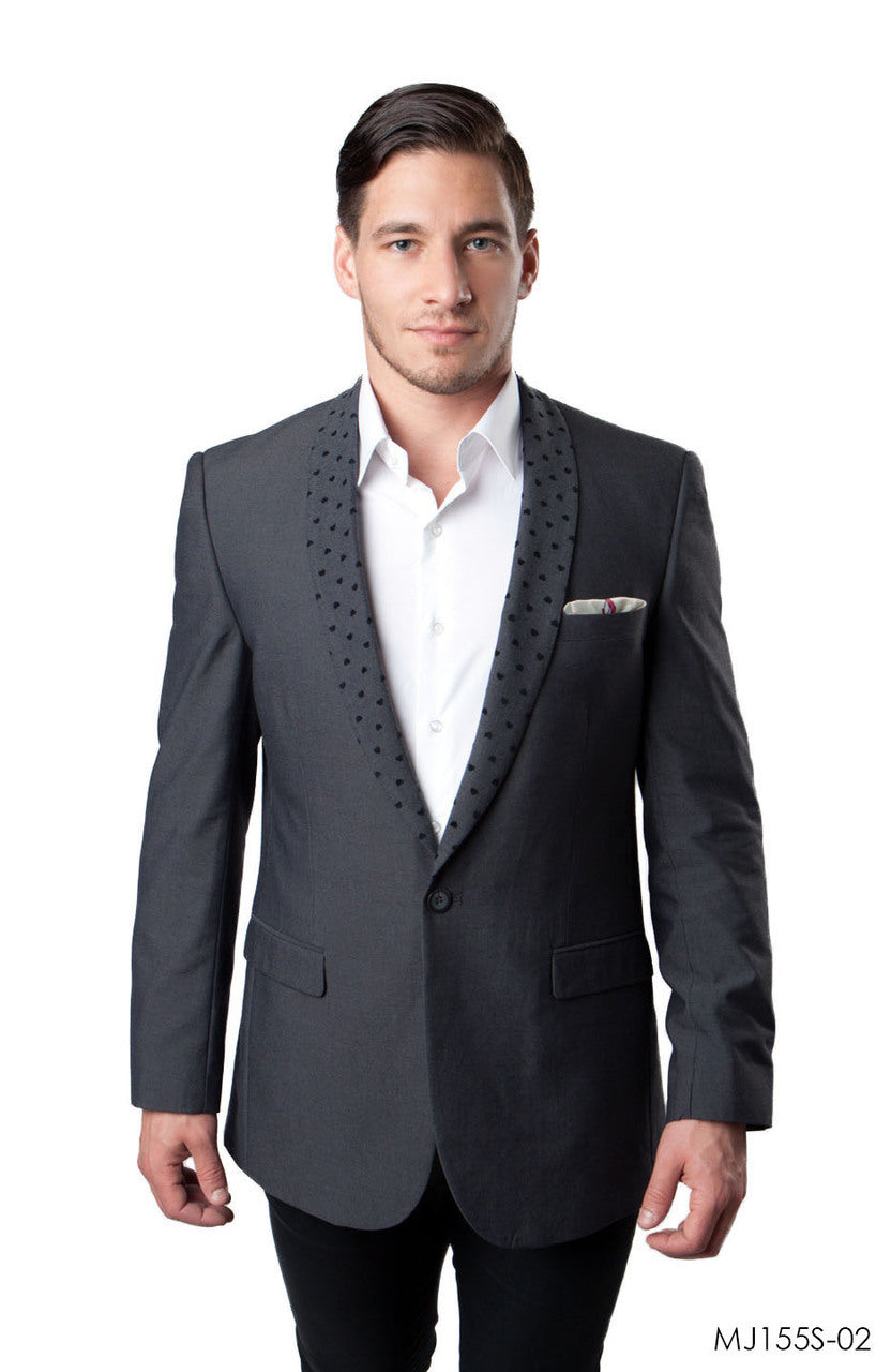 Grey Jackets For Men Jacket Suits For All Ocassions MJ155S-02