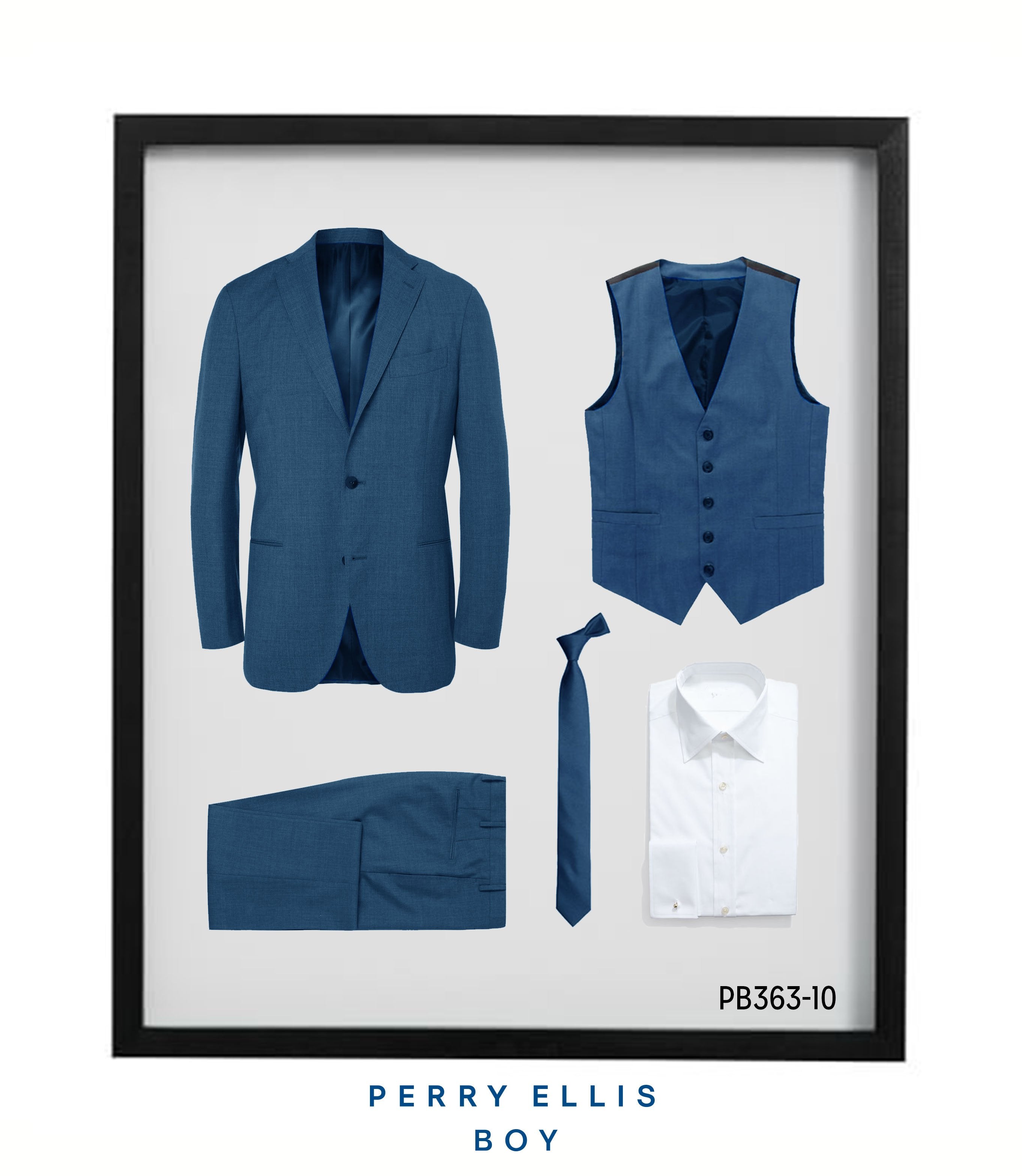 Perry Ellis Boys Suit Indigo Blue Suits For Boy's