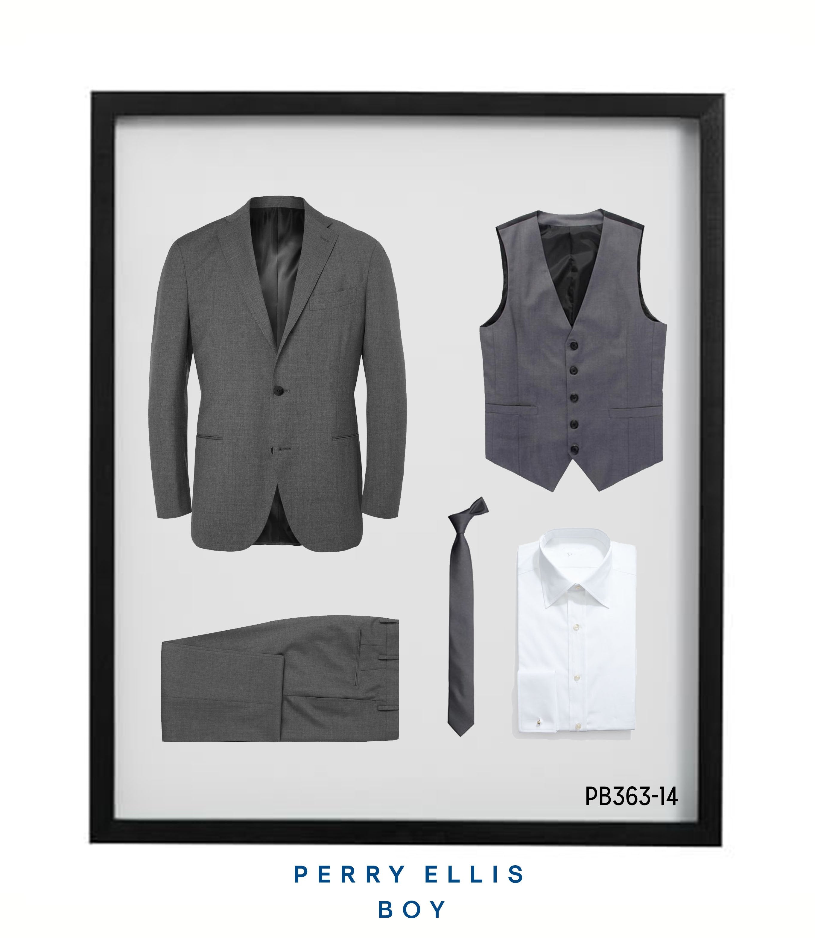 Perry Ellis Boys Suit Light Grey Suits For Boy's