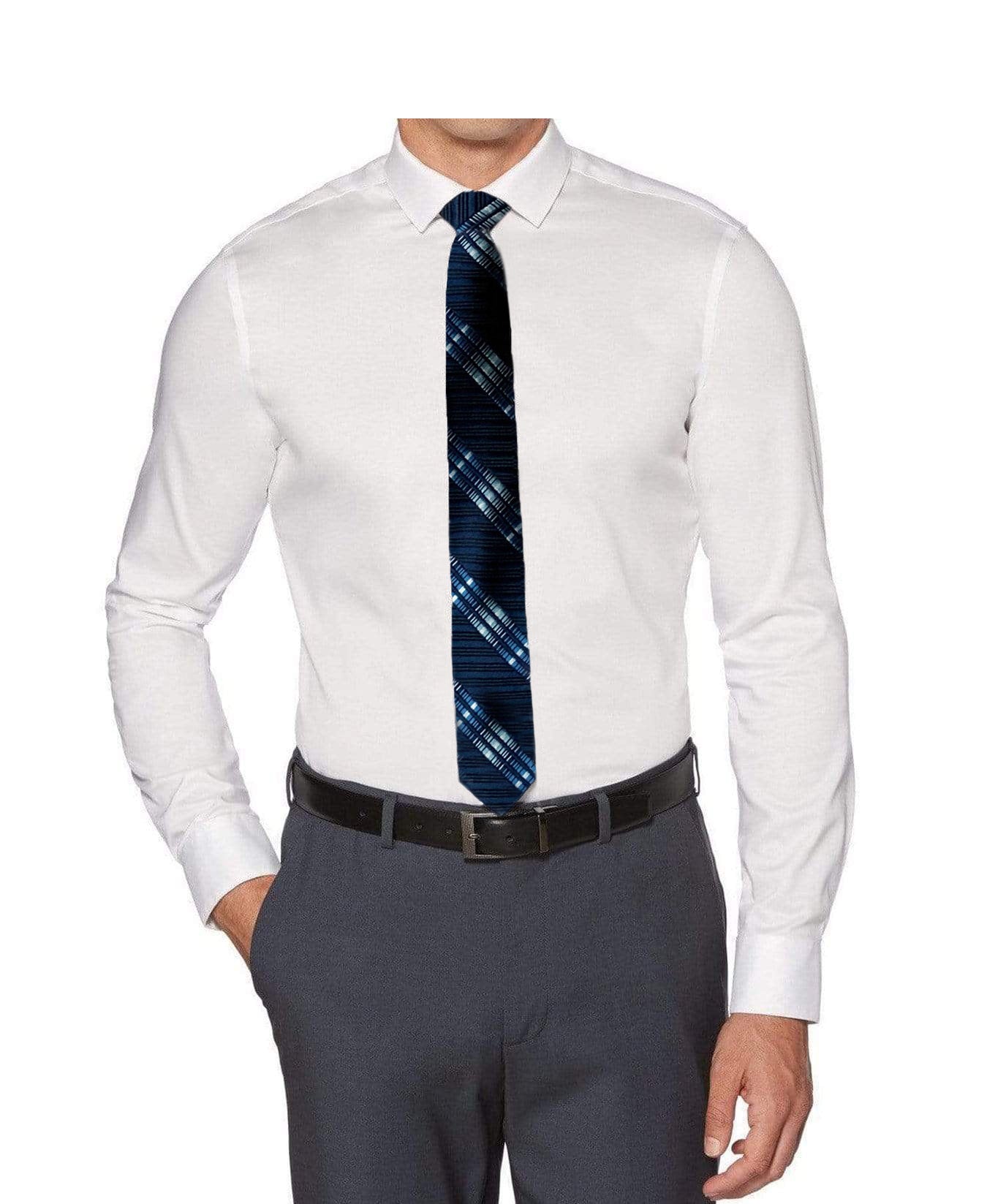 Perry Ellis Boys Dress Shirts w R Blue Tie Solid Shirts w Patterned Tie