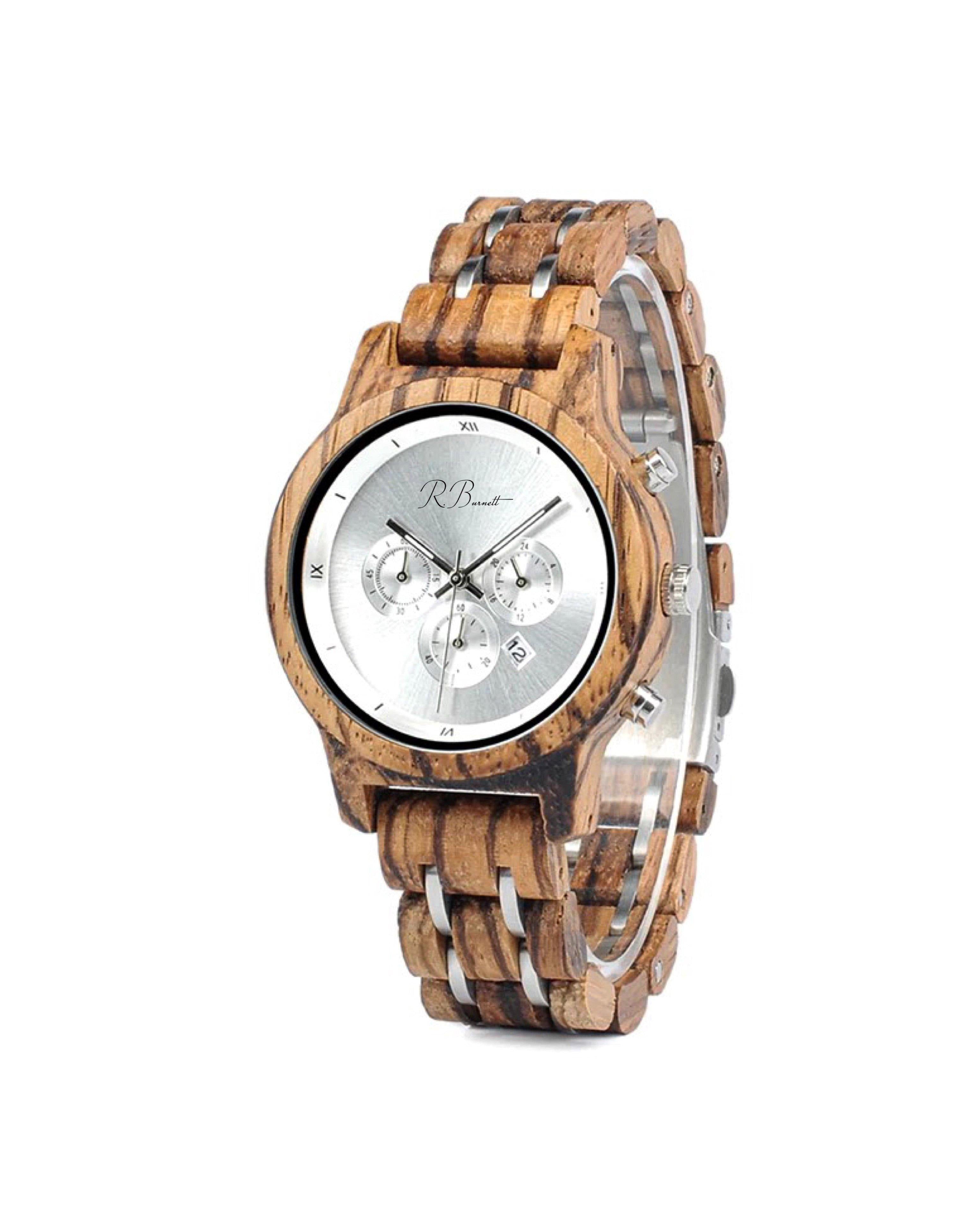 Argento - Wooden Watch - R. Burnett Brand