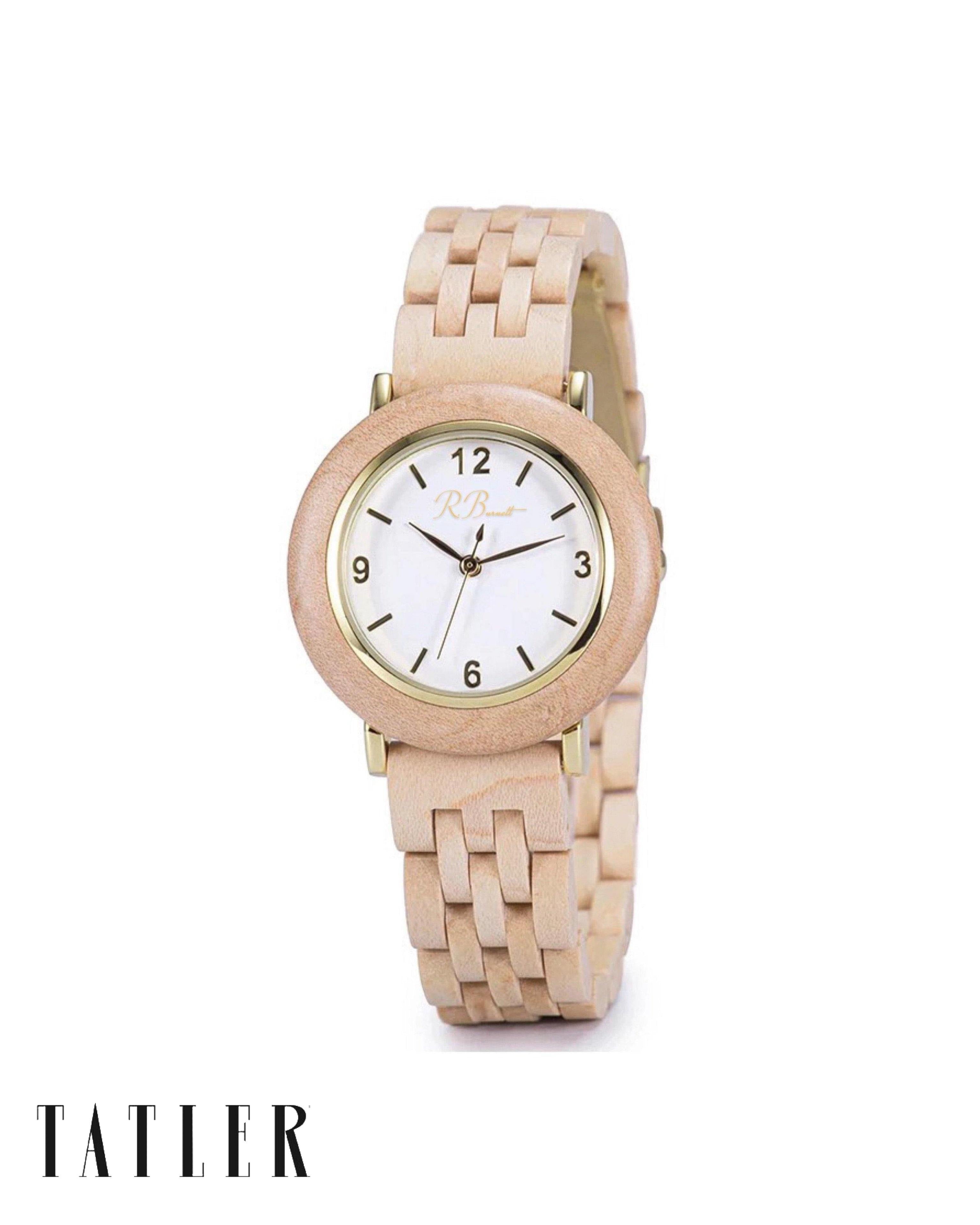 Aurelia - Wooden Watch - R. Burnett Brand